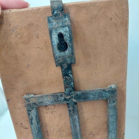 Tan Ceramic Tile Italian Grape Wine Wall Scones Candle Holder Set Of 2 Decor - Picture 8 of 8